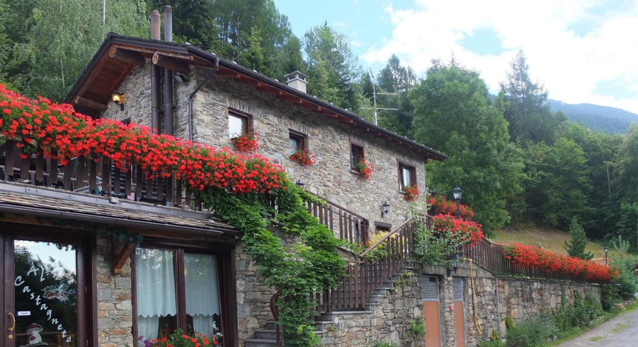 Вилла Agriturismo Al Castagneto Mazzo di Valtellina Экстерьер фото